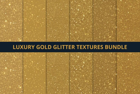 Download Luxury Gold Glitter Textures Bundle - Gold glitter Collection