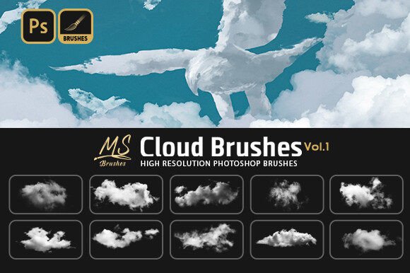 Download Cloud Photoshop Brushes - Brushes Collection