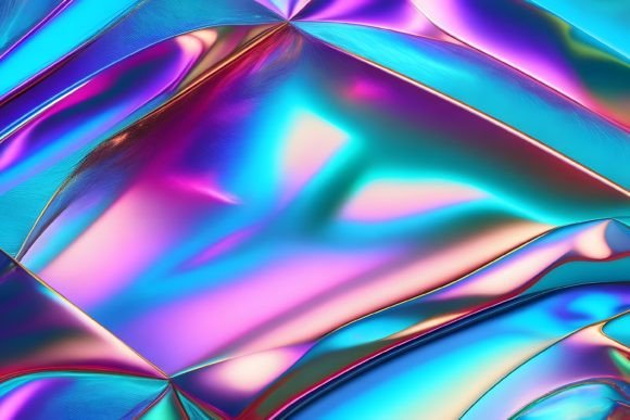 Download Holographic Glossy Foil Background - Glossy foil Collection