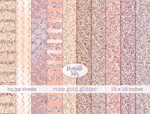 Download Rose Gold Glitter Metallic Jpg Sheets - Gold glitter Collection