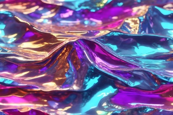 Download Holographic Glossy Foil Background - Glossy foil Collection