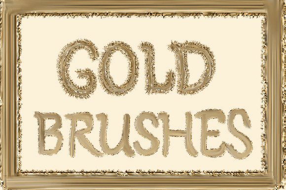 Download Photoshop Gold Paint Mixture Brushes - Brushes Collection