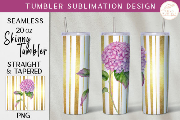 Download Floral Gold Glitter Tumbler Wrap PNG - Gold glitter Collection