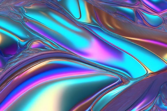 Download Holographic Glossy Foil Background - Glossy foil Collection