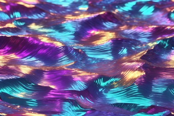 Download Holographic Glossy Foil Background - Glossy foil Collection