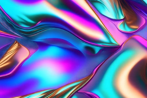 Download Holographic Glossy Foil Background - Glossy foil Collection