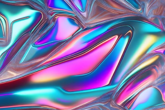 Download Holographic Glossy Foil Background - Glossy foil Collection